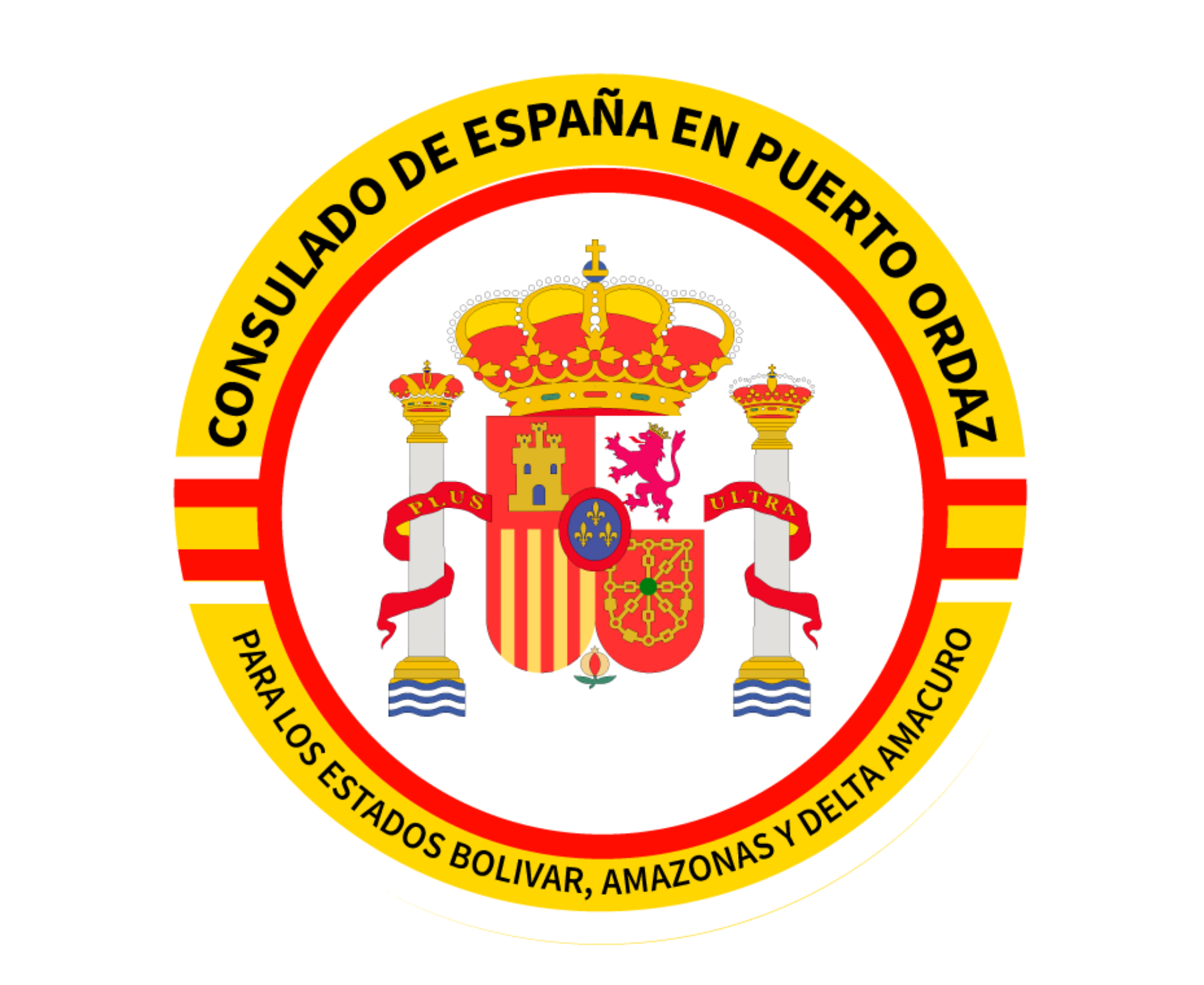 Logo Consulado de España en Puerto Ordaz